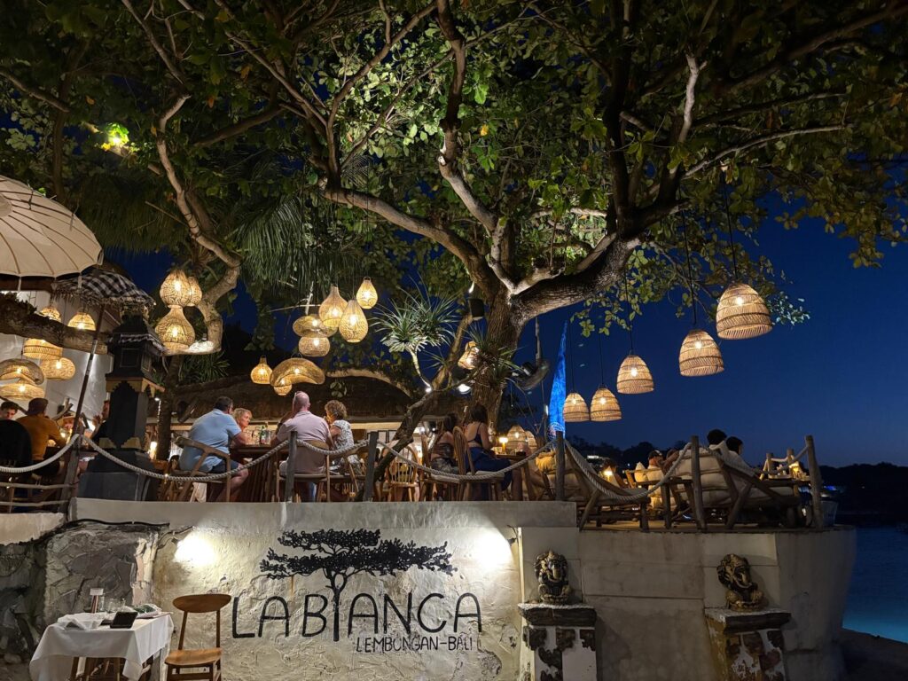 Restaurant La Bianca Nusa Lembongan