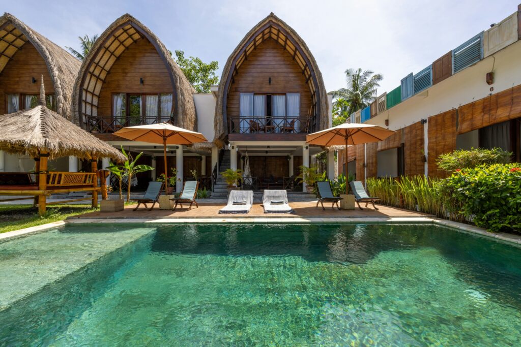 bali accommodatie met zwembad